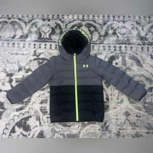 Under Armour Black and Gray Winter Coat